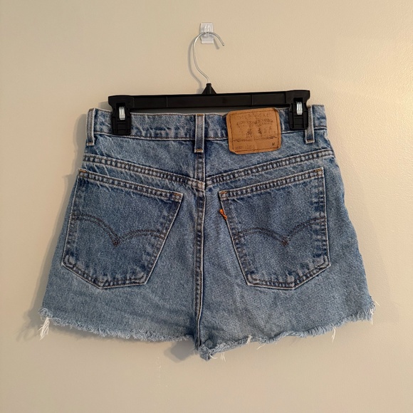 Vintage Levi Orange Tab Denim Shorts - Picture 2 of 5